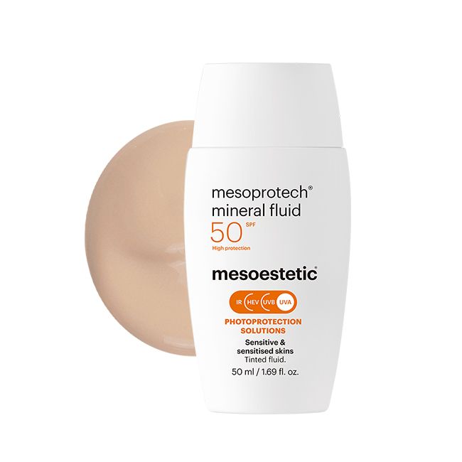 mesoprotech® mineral fluid 50+ Sonnenschutz für empfindliche Haut